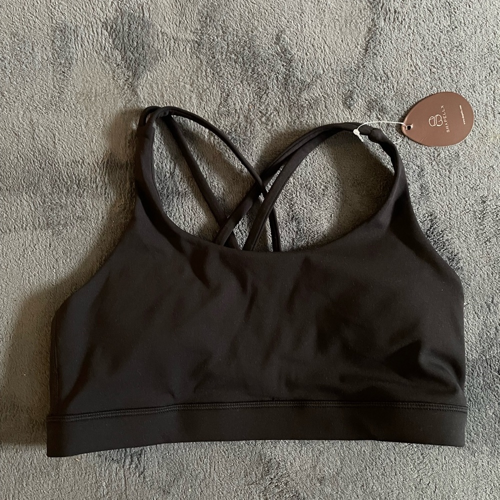 Women's Black Sports Bra